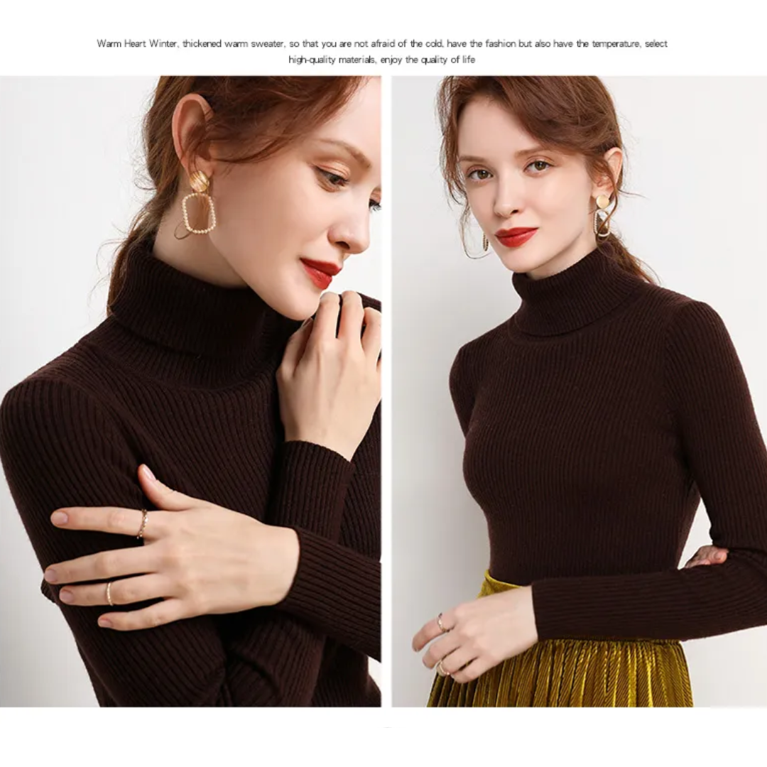 Juliette | Winter-Ready Cashmere Turtleneck Sweater