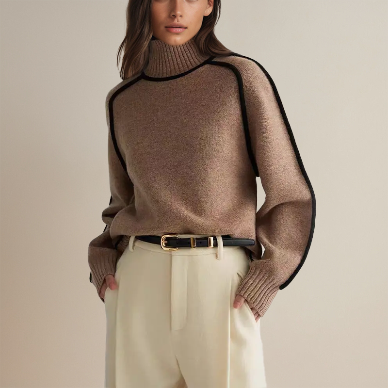 Mela - Cozy Turtleneck Sweater