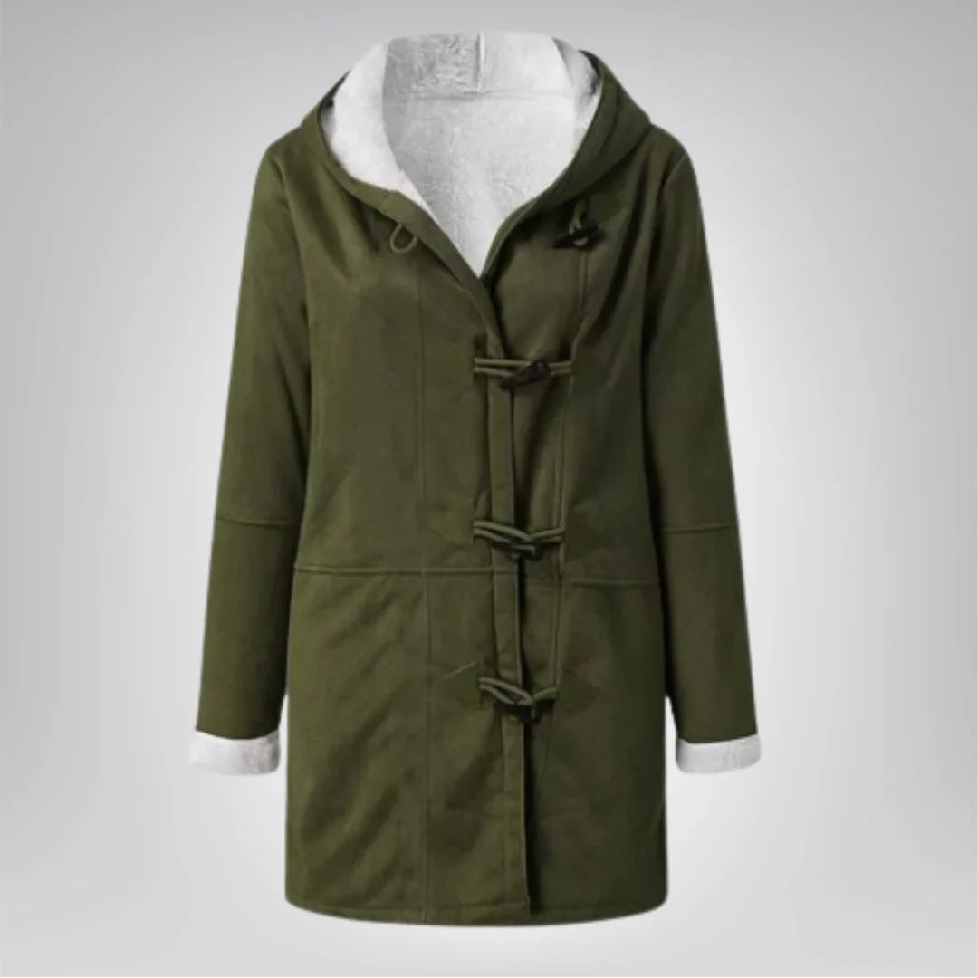 Iris | Women's Winter Jacket with Hood and Pockets