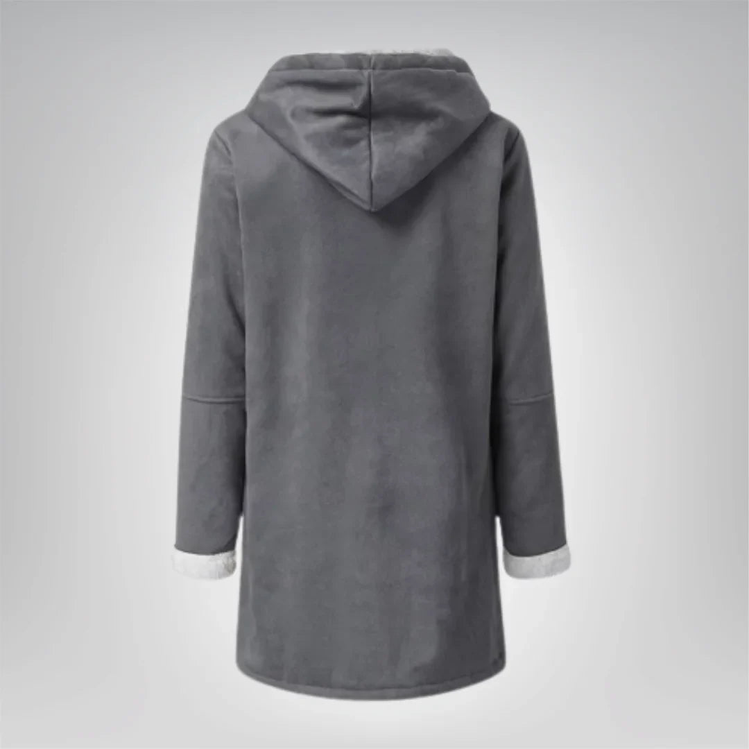 Iris | Women's Winter Jacket with Hood and Pockets