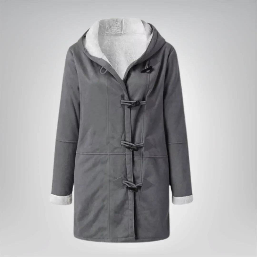 Iris | Women's Winter Jacket with Hood and Pockets