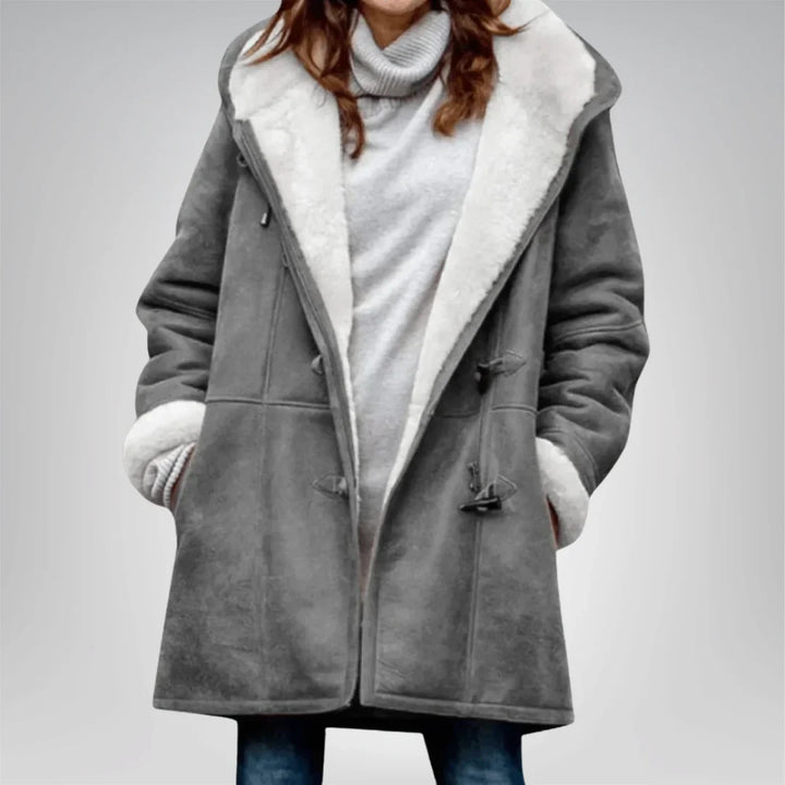 Iris | Women's Winter Jacket with Hood and Pockets