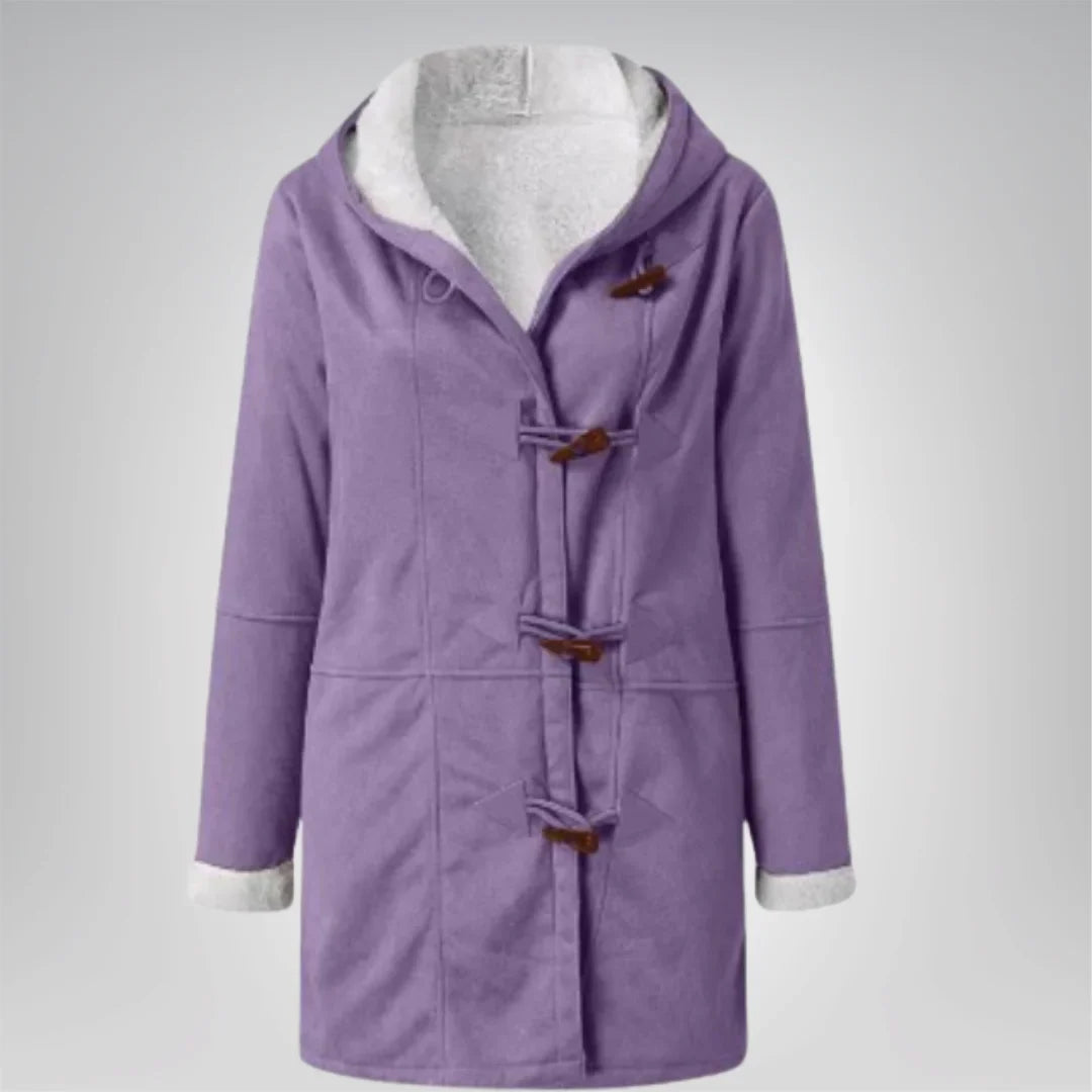 Iris | Women's Winter Jacket with Hood and Pockets