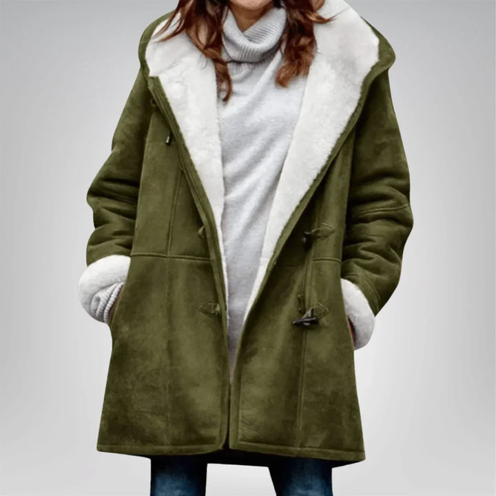 Iris | Women's Winter Jacket with Hood and Pockets