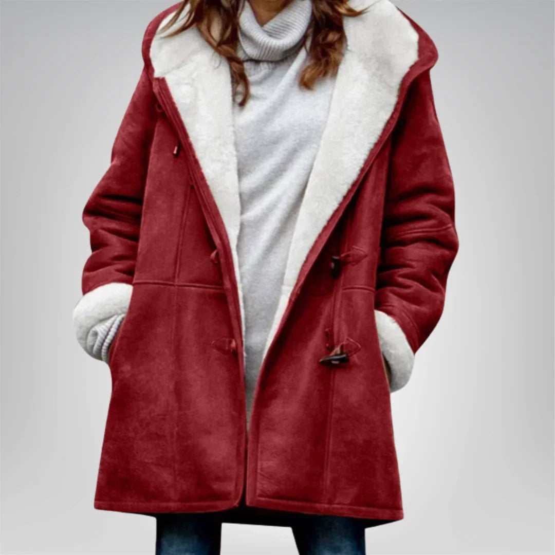 Iris | Women's Winter Jacket with Hood and Pockets