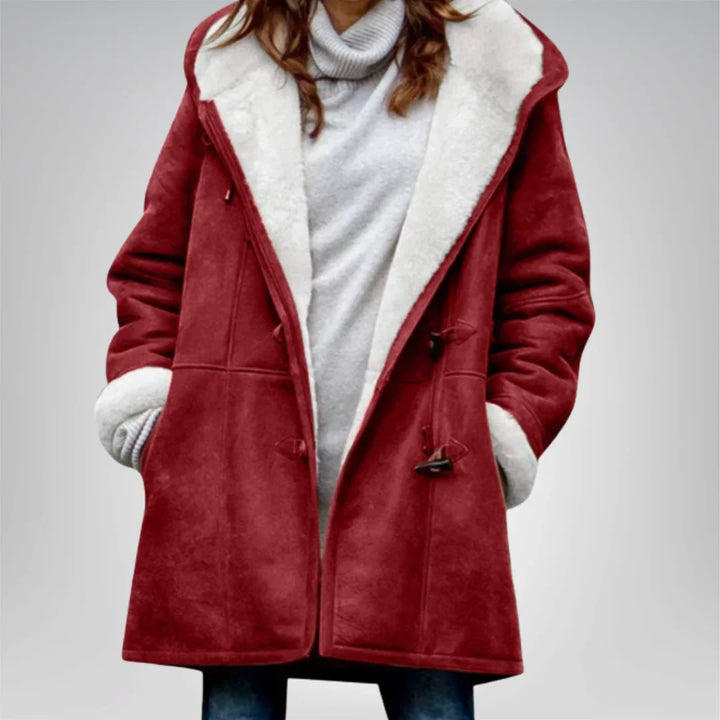 Iris | Women's Winter Jacket with Hood and Pockets