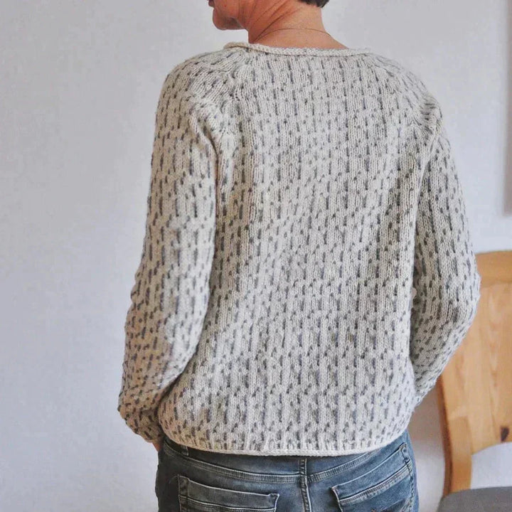 Matilda | Women's Ribbed Hem Crewneck Sweater