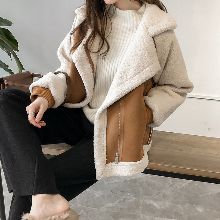 Bonnie | Elegant Teddy Jacket with Winter Lining