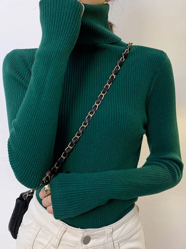 Violet | Winter-Ready Cashmere Turtleneck Sweater