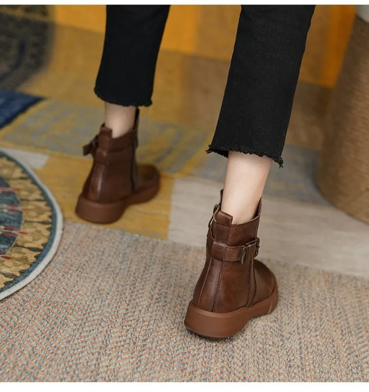 Iris | Vintage Women's Ankle Boots