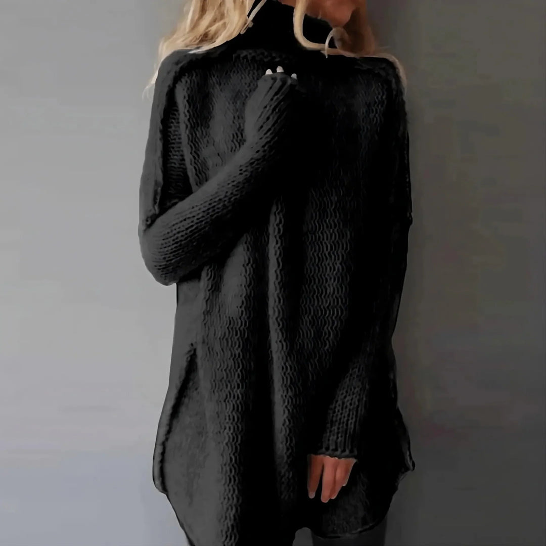 Felicity | Winter-Ready Hand-Knitted Cable Sweater