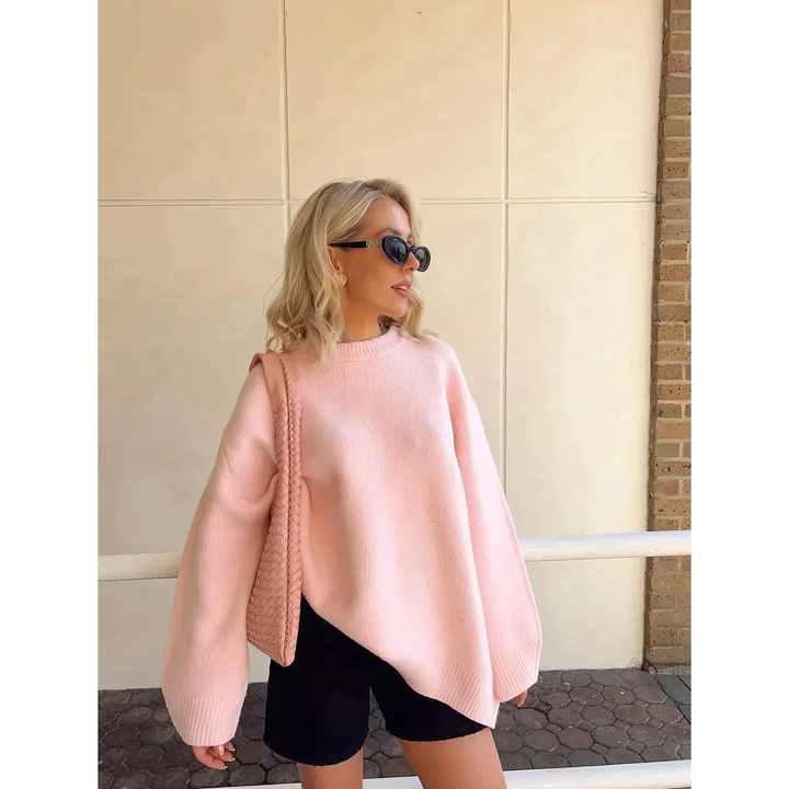 Poppy | Pink Oversized Sweater
