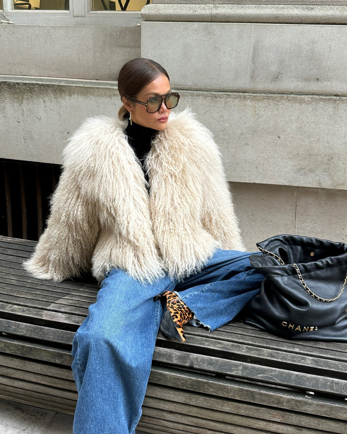 Martha | Faux Fur Shaggy Jacket