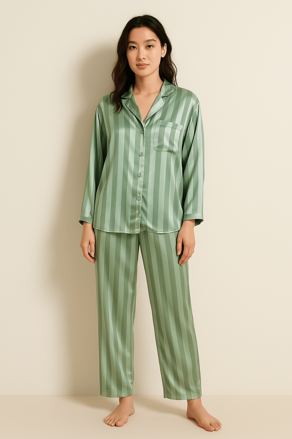 Beatrice | Striped Pajama Set for Women