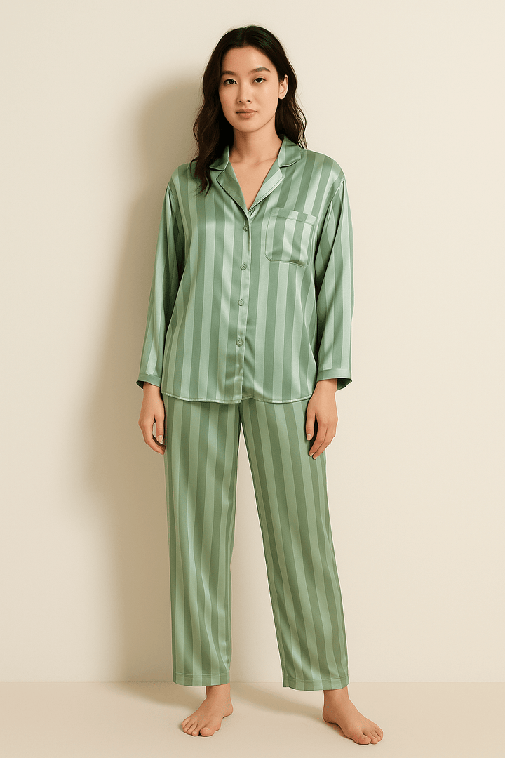 Beatrice | Striped Pajama Set for Women