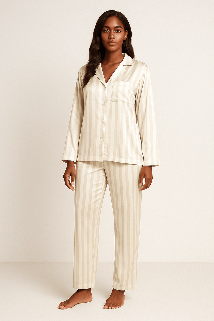 Beatrice | Striped Pajama Set for Women