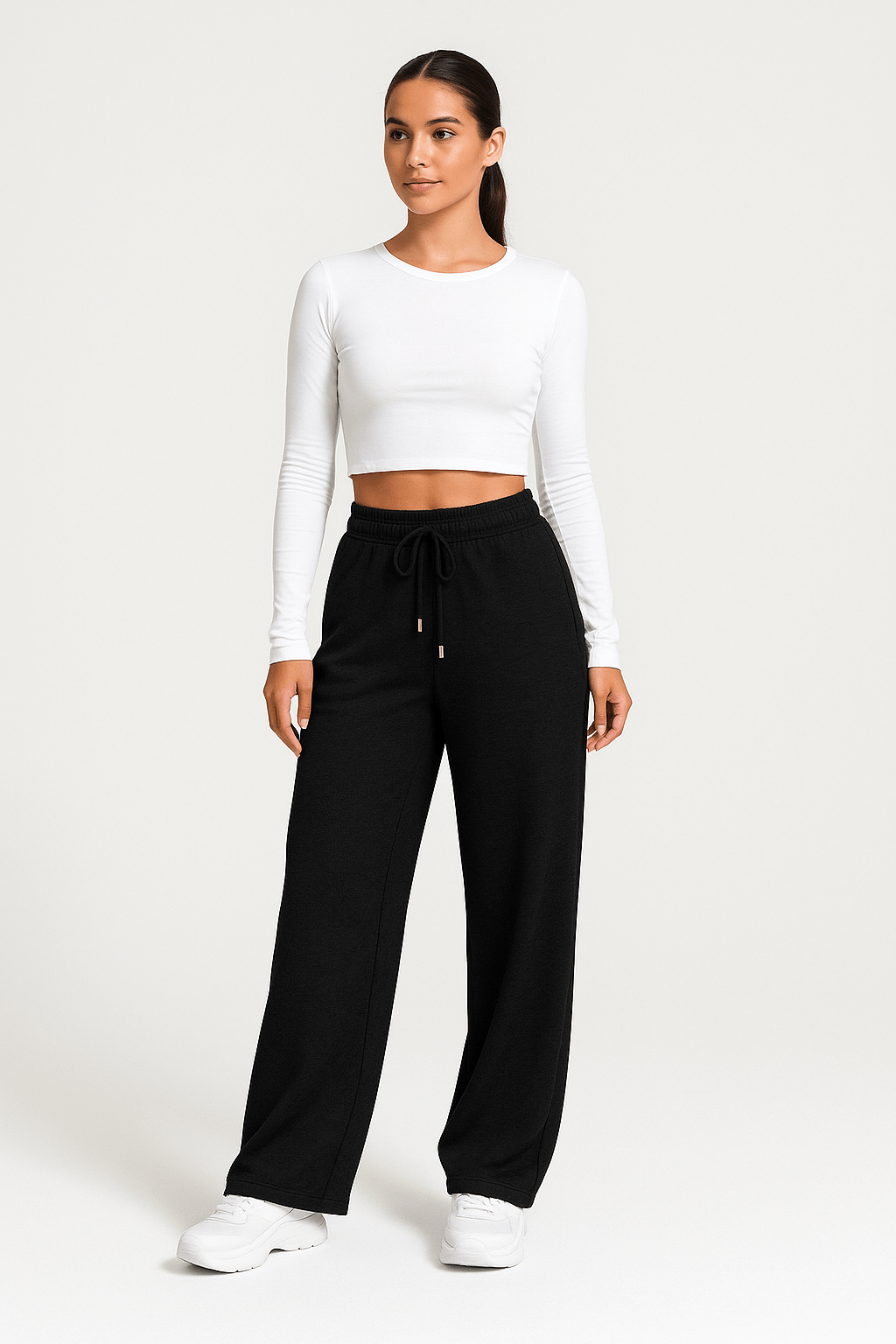 Clara | Women's Wide-Leg Jogger Pants Set