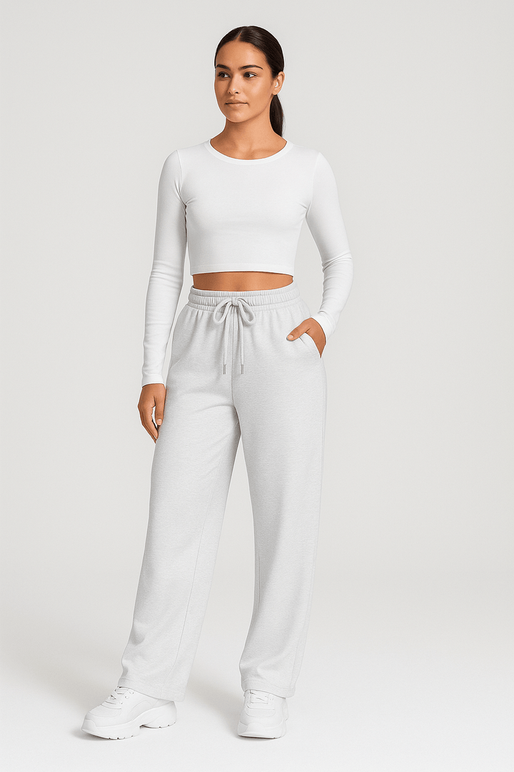 Clara | Women's Wide-Leg Jogger Pants Set