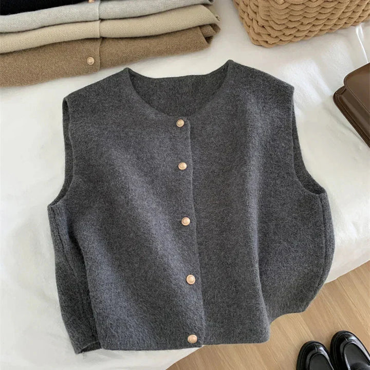 Eleanor | Chic Women's Vest in Short Style