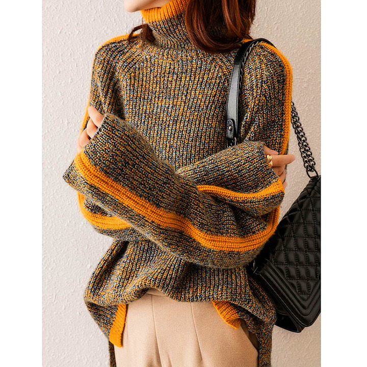 Florence | Cozy Winter Turtleneck Sweater for Women