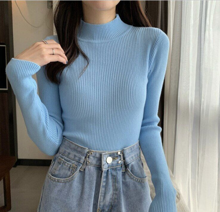 Violet | Winter-Ready Cashmere Turtleneck Sweater