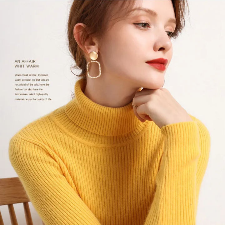 Juliette | Winter-Ready Cashmere Turtleneck Sweater